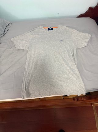 Camiseta Lacoste Negra y Turquesa