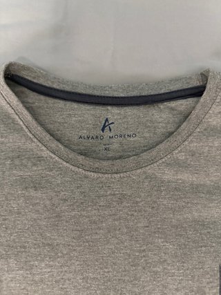 Camiseta Lacoste Negra y Turquesa