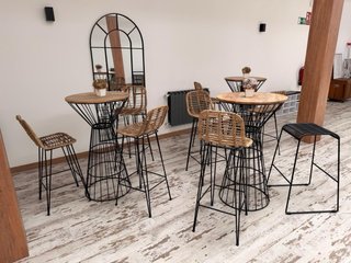 Mobiliario de diseño de decoración