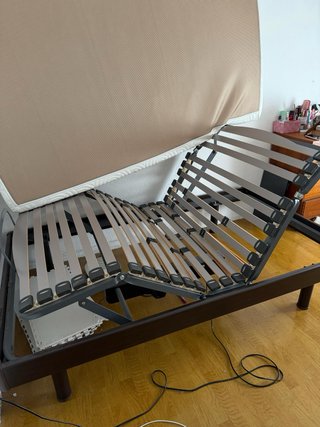 Cama eléctrica articulada Hettich + colchón
