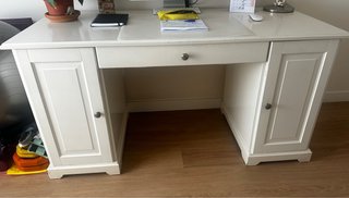 Escritorio LIATORP Blanco 145x65cm