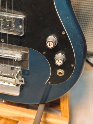 Teisco Audio Años 60s Guitarra Eléctrica