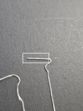 Pendientes largos plata 925 torre eiffel con perla