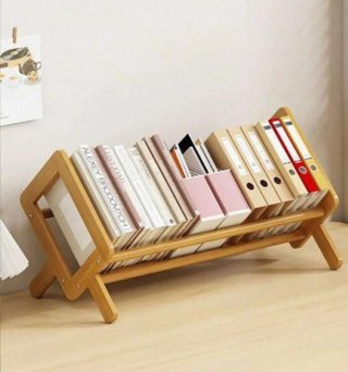 Estantería de madera para libros