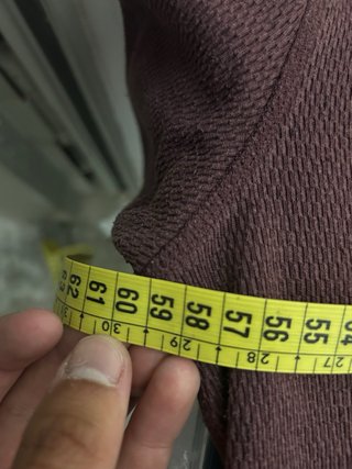 Camiseta GAP Manga Larga Marrón Talla L Hombre