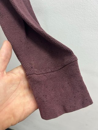 Camiseta GAP Manga Larga Marrón Talla L Hombre