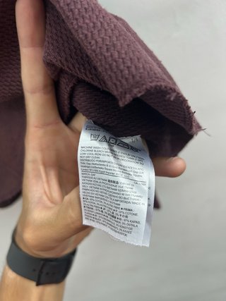 Camiseta GAP Manga Larga Marrón Talla L Hombre