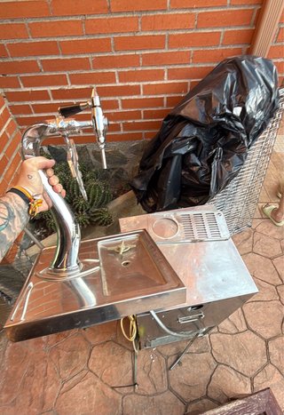 Dos Grifos de Cerveza Eventos dispensadores