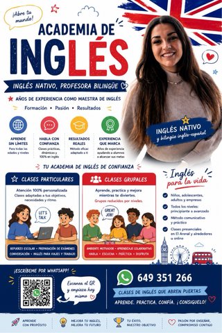 CLASES DE INGLES PROFESORA NATIVA