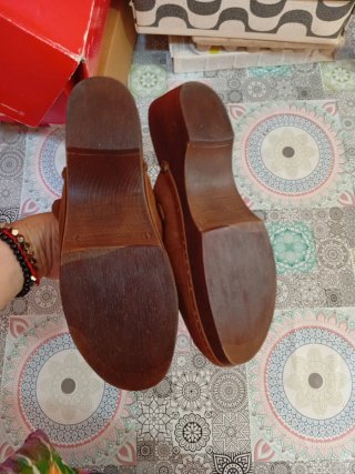 Zuecos Marypaz Madera Talla 41