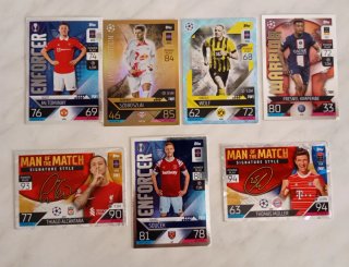Cromos de fútbol Match Attax varios años