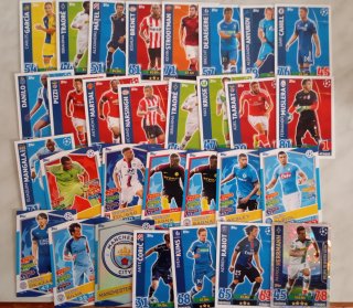 Cromos de fútbol Match Attax varios años