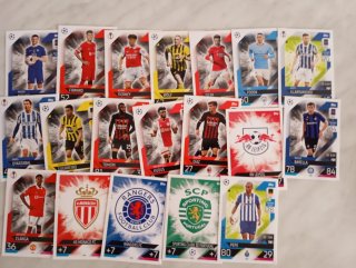 Cromos de fútbol Match Attax varios años