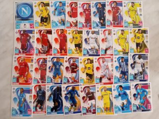 Cromos de fútbol Match Attax varios años