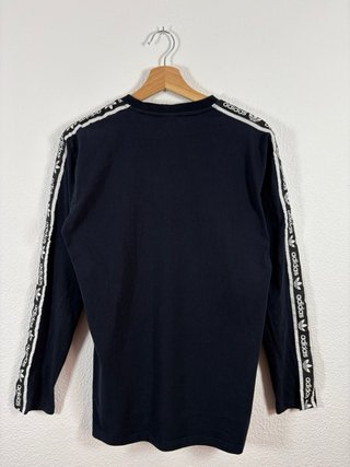 Camiseta Adidas Negra Manga Larga