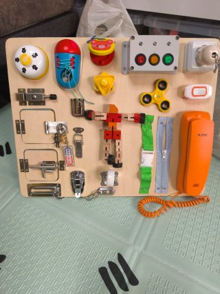 Tabla Montessori Busy Board 6M+