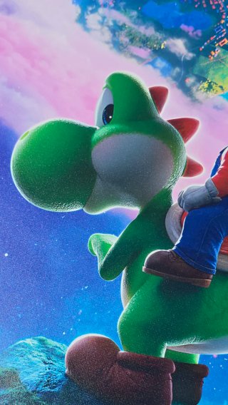 The Super Mario Galaxy Movie Poster PVC 70x50cm