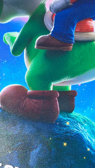 The Super Mario Galaxy Movie Poster PVC 70x50cm