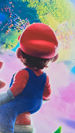 The Super Mario Galaxy Movie Poster PVC 70x50cm