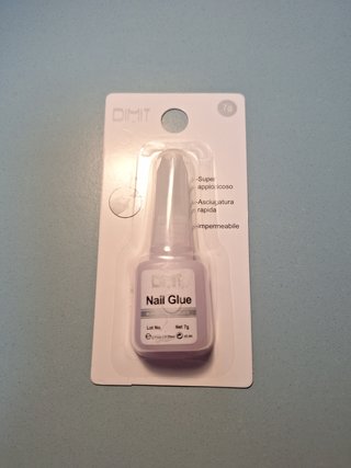 Kit de Uñas Press On Estrellas y Pegamento Uñas
