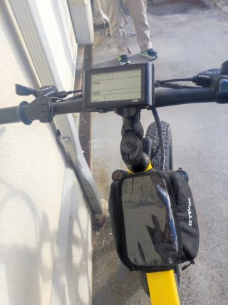 Bicicleta eléctrica plegable fat bike