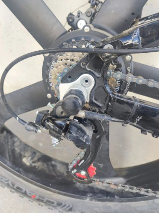 Bicicleta eléctrica plegable fat bike