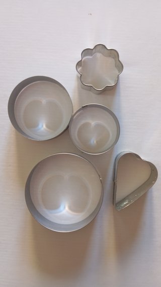 Moldes para galletas de metal