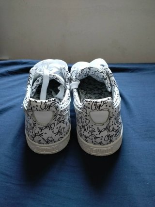 Zapatillas Puma Clyde 'All Over' Blancas y Negras