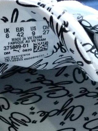 Zapatillas Puma Clyde 'All Over' Blancas y Negras