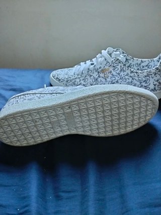 Zapatillas Puma Clyde 'All Over' Blancas y Negras