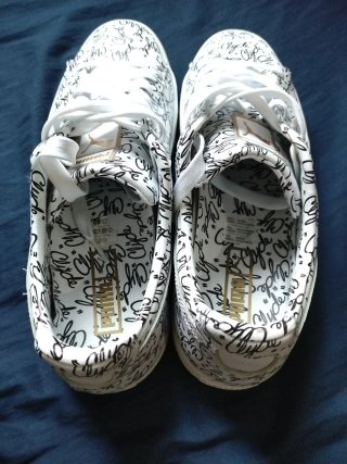 Zapatillas Puma Clyde 'All Over' Blancas y Negras
