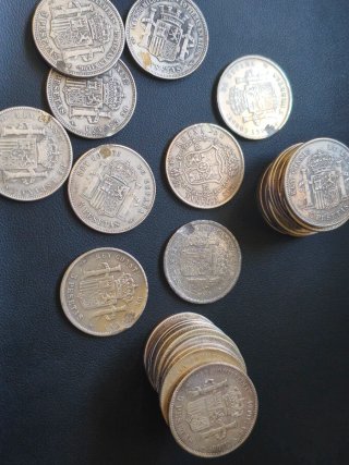 Monedas 5 pesetas 1870 - 1899 (Réplicas)