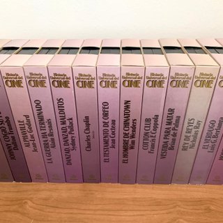 COLECCIÓN VHS 20 PELICULAS HISTORIA DEL CINE