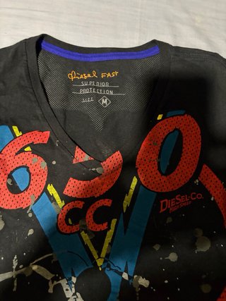 Camiseta Diesel Talla M Moto 650cc