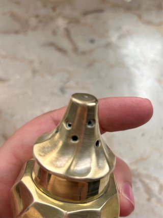 Coppia porta sale e pepe vintage