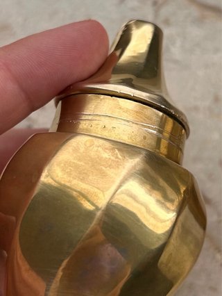Coppia porta sale e pepe vintage