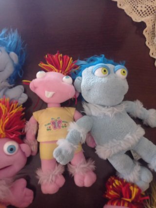 Lote 7 muñecos Los Lunnis