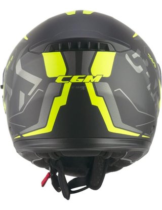 Casco CGM 569G C-MAX City Negro Amarillo