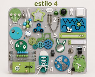 Tablero Sensorial Montessori Talla M