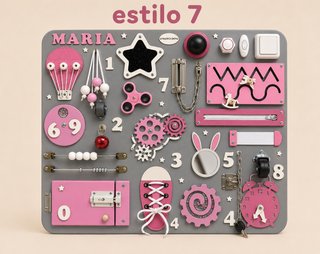 Tablero Sensorial Montessori Talla M