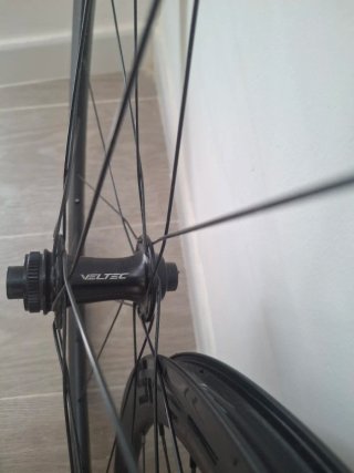 Set Ruedas Bici Carretera Veltec Speed AL Disc