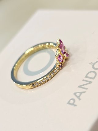 Anillo Pandora Tiara Disney Rapunzel Talla 52