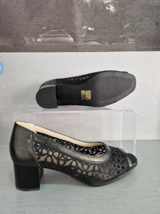Zapatos de tacón negros talla 35 a la 40