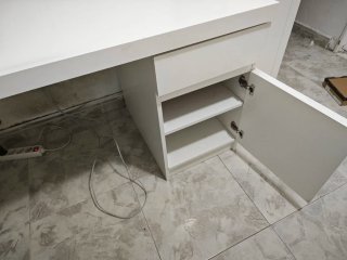 Escritorio Ikea MALM 140x65cm Blanco