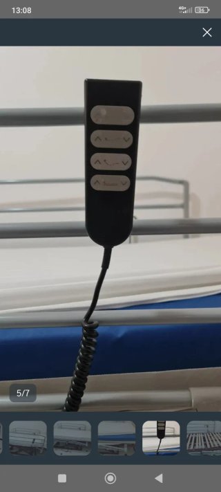 Cama articulada hospitalaria