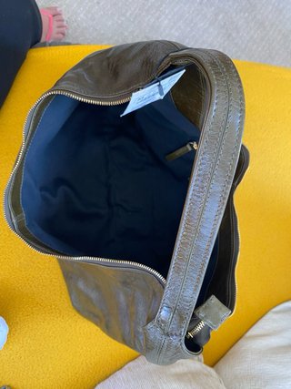 Bolso Zara piel efecto arrugado