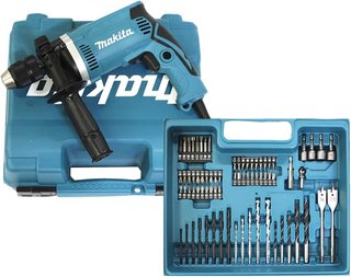 Taladro Percusión Makita HP1631KX3 710W