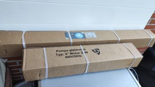 Bomba agua sumergible pozo sondeo 4CV 3kW 400V