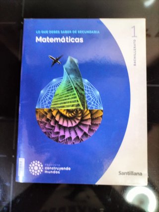 Matemáticas I 1 Bachillerato