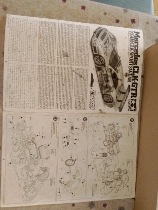 Maqueta Tamiya Mercedes CLK-GTR Full-View